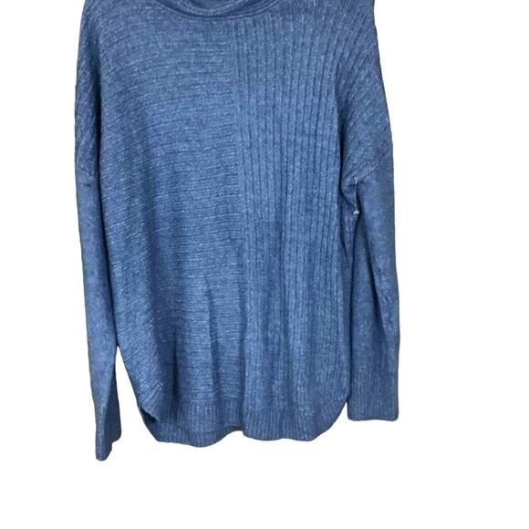 Como Vintage Women’s Sweater Small Blue Soft Knit Mock Neck Pullover NWT - Picture 9 of 11